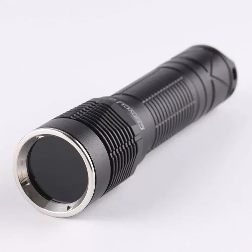 Svítilna Convoy S12 UV s 3*UV 365nm LED diodami