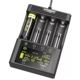   Liitokala Lii - 600 LCD nabíječka baterií s nabíjecím proudem 12 A.