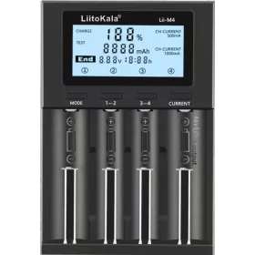 Nabíječka LiitoKala Lii-M4 s testovací funkcí