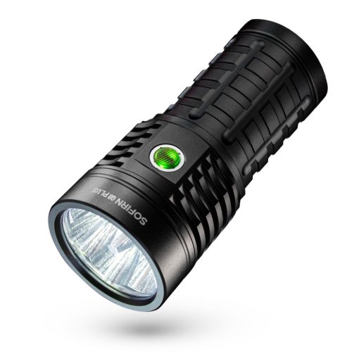 Sofirn Q8 Plus Powerful 16000 Lumen USB C Rechargeable Flashlight, with 4* Cree XHP50.2 LEDs Anduril 2 UI Torch