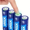 XTAR AA 1,5V 3960 Li-ion 2500mAh s inovativním dotykovým indikátorem stavu baterie