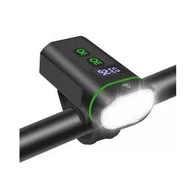   Přední světlo na kolo Boruit L14 s 8 LED diodami, 4000 lumenů a dosvitem 200 m