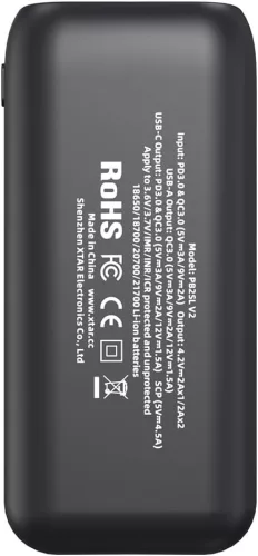 XTAR PB2SL V2 nabíječka, černá