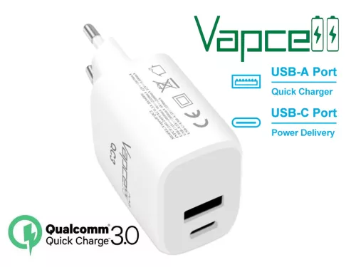 Vapcell QC3 Adapter 3A