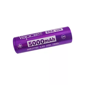 Vapcell H50 5000mAh 3,6V dobíjecí Li-ion 21700 50A