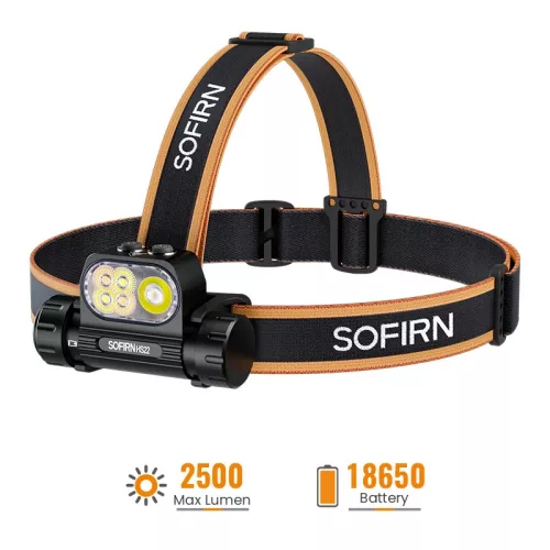 Čelovka Sofirn HS22 2500lm, nastavitelná CCT, USB-C