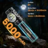 Čelovka SOFIRN HS43 3200lm s červeným světlem 660nm, USB-C dobíjecí svítilna
