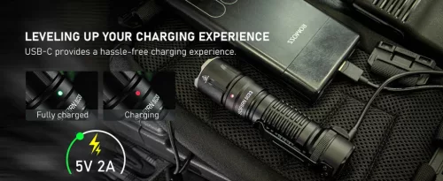 Sofirn SC33 výkonná EDC svítilna – 5200 lumenů