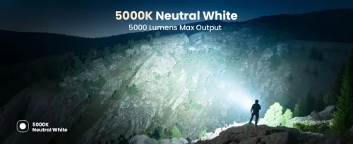 Potápěčská svítilna Sofirn SD11, 5000LM, CRI 90, dobíjecí vodotěsná svítilna s 660NM červeným světlem, 3000K-6500K, USB-C, IPX8, s 1/4" závitem, poutkem, pro podvodní fotografii, rybolov, práci ve vodě