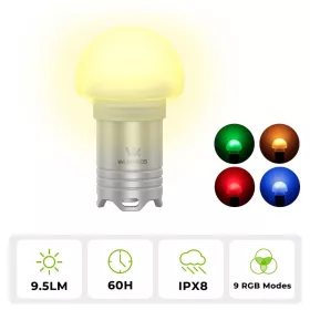 Potápěčské světlo Wurkkos DL04 RGB