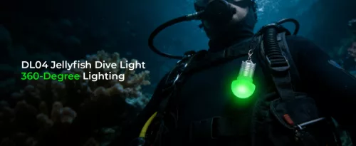 Potápěčské světlo Wurkkos DL04 RGB