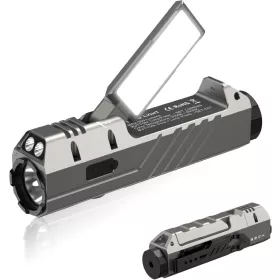   Wurkkos HD05 4v1 EDC svítilna – 3100 lm, 335 m, UV, červené světlo, otočné boční světlo
