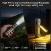 Wurkkos HD05 4v1 EDC svítilna – 3100 lm, 335 m, UV, červené světlo, otočné boční světlo
