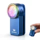 Wurkkos HD03 dobíjecí svítilna, EDC s klipem, 680 lumenů, modrá