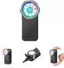  Wurkkos HD03 dobíjecí svítilna, EDC s klipem, 680 lumenů, černá