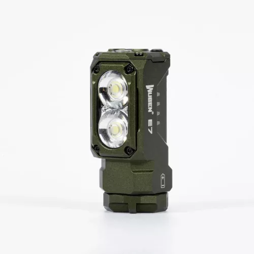 Wuben E7 SET 1800 lumens čelovky, zelená, 6500K 