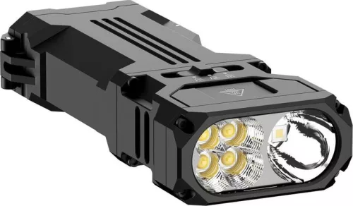 Wuben X1Pro 12300 lumenů nabíjecí EDC svítilna s funkcí powerbanky - černá