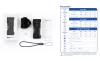 Wuben X1Pro 12300 lumenů nabíjecí EDC svítilna s funkcí powerbanky - černá