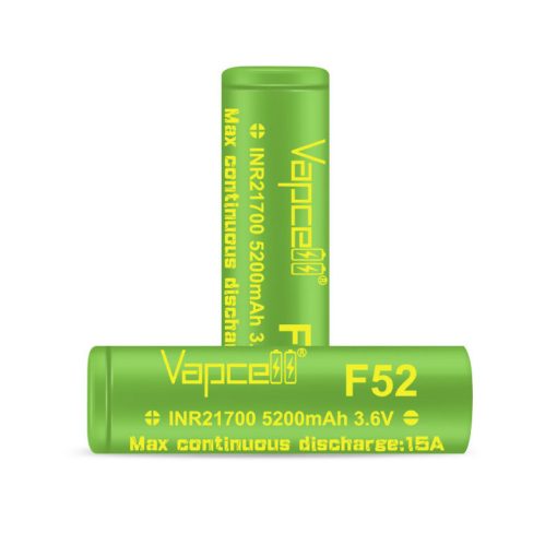  Vapcell F52 21700 5200mah 15A  dobíjecí li-ion batérie