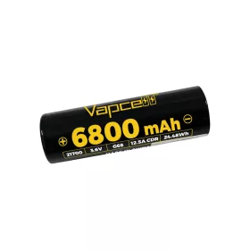 Vapcell G68 21700 6800mAh baterie 3,6V 12,5A