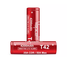   Vapcell T42 21700 4200mah 35A/50A  dobíjecí li-ion batérie