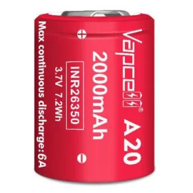 Vapcell 26350 A20 2000mah 6A dobíjecí li-ion batérie