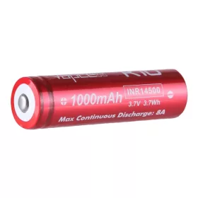   Vapcell K10 INR14500 1000mAh 8A dobíjecí li-ion baterie BUTTON TOP