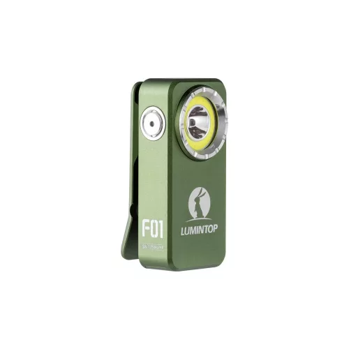 Lumintop F01 EDC svítilna s výkonem až 1200 lumenů a dosahem 182 metrů - zelená