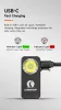 Lumintop F01 EDC svítilna s výkonem až 1200 lumenů a dosahem 182 metrů - zelená